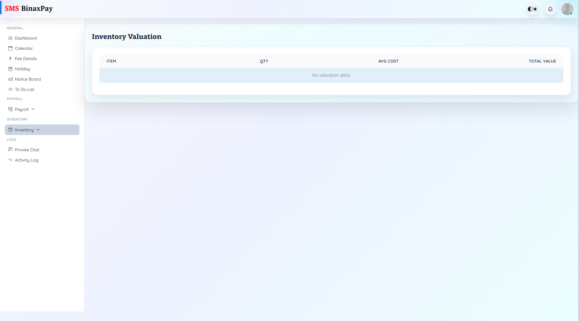 Valuation Report screenshot 1