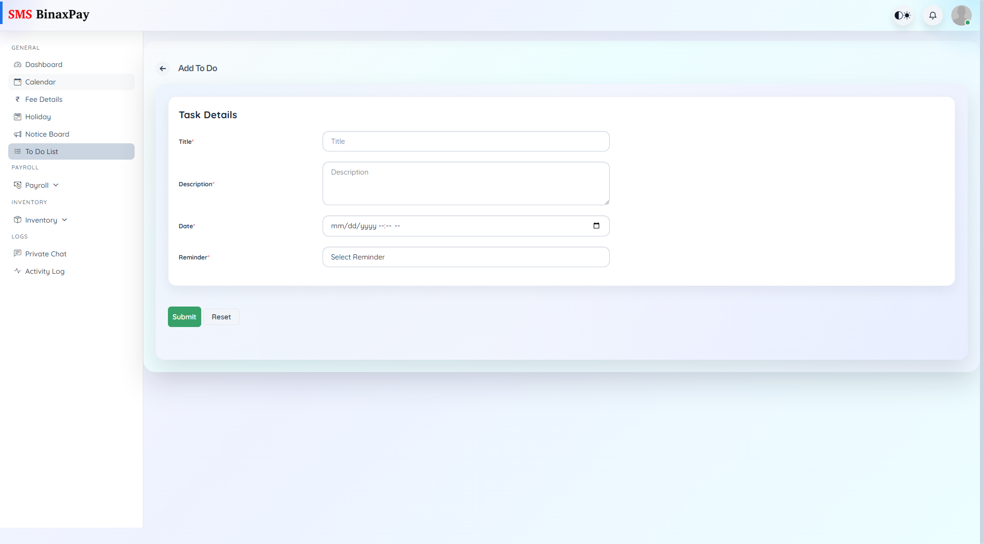 To Do List screenshot 2