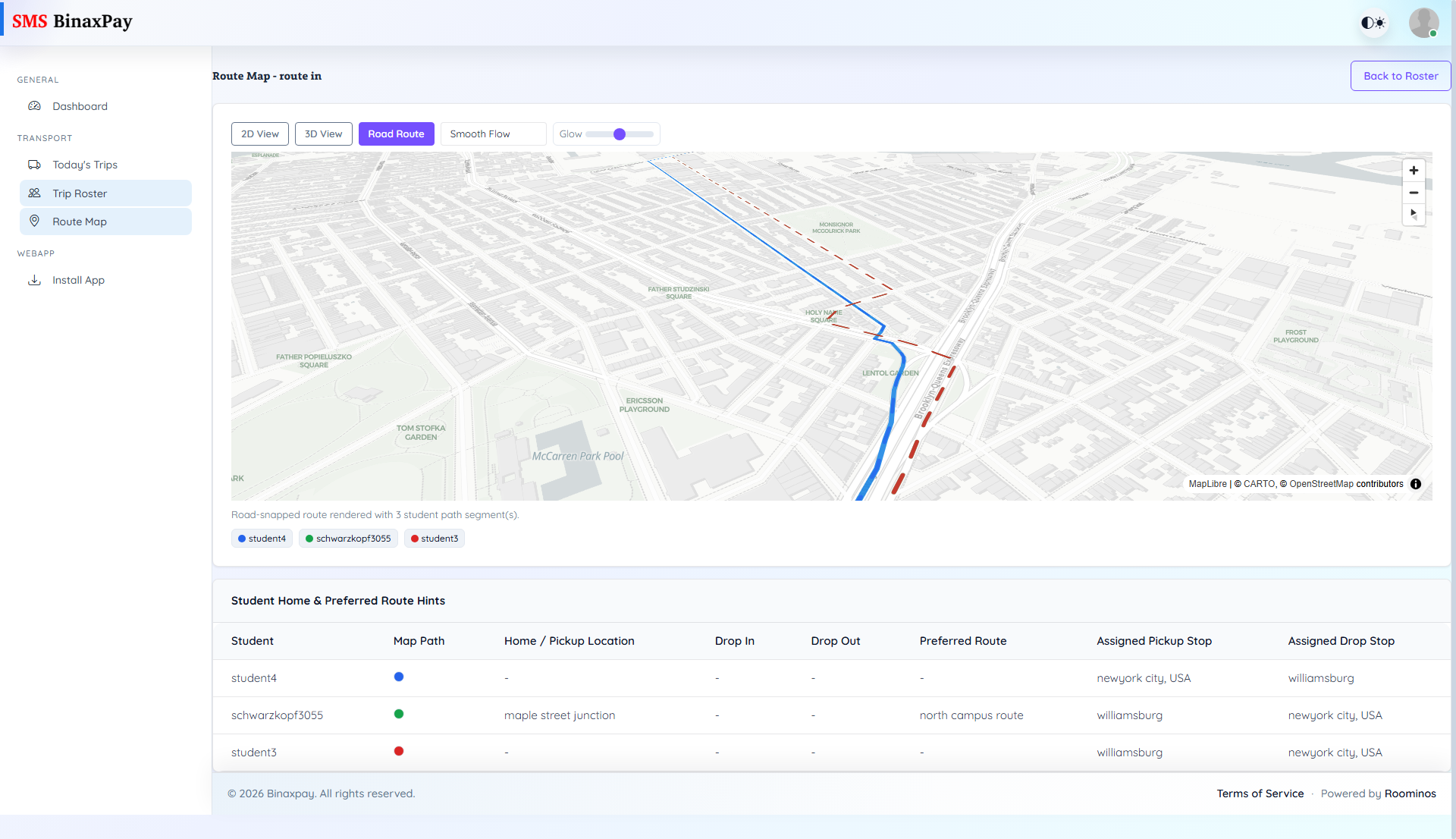 Route Map screenshot 1