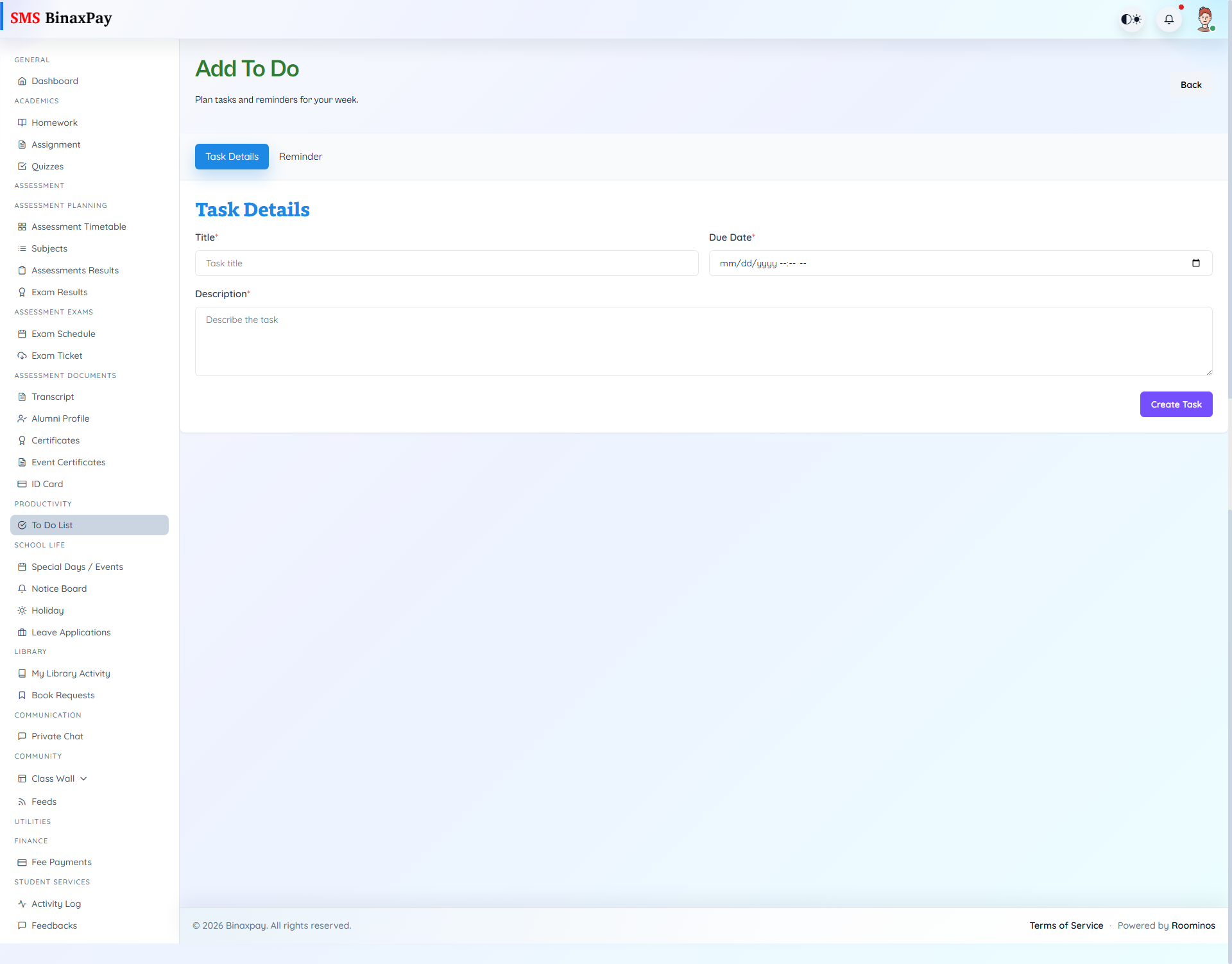To Do List screenshot 2