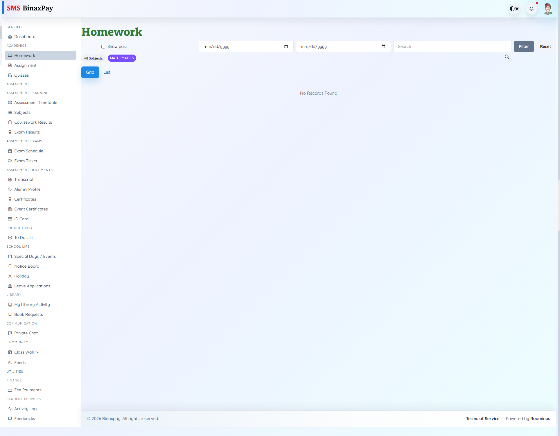 Homework screenshot 1