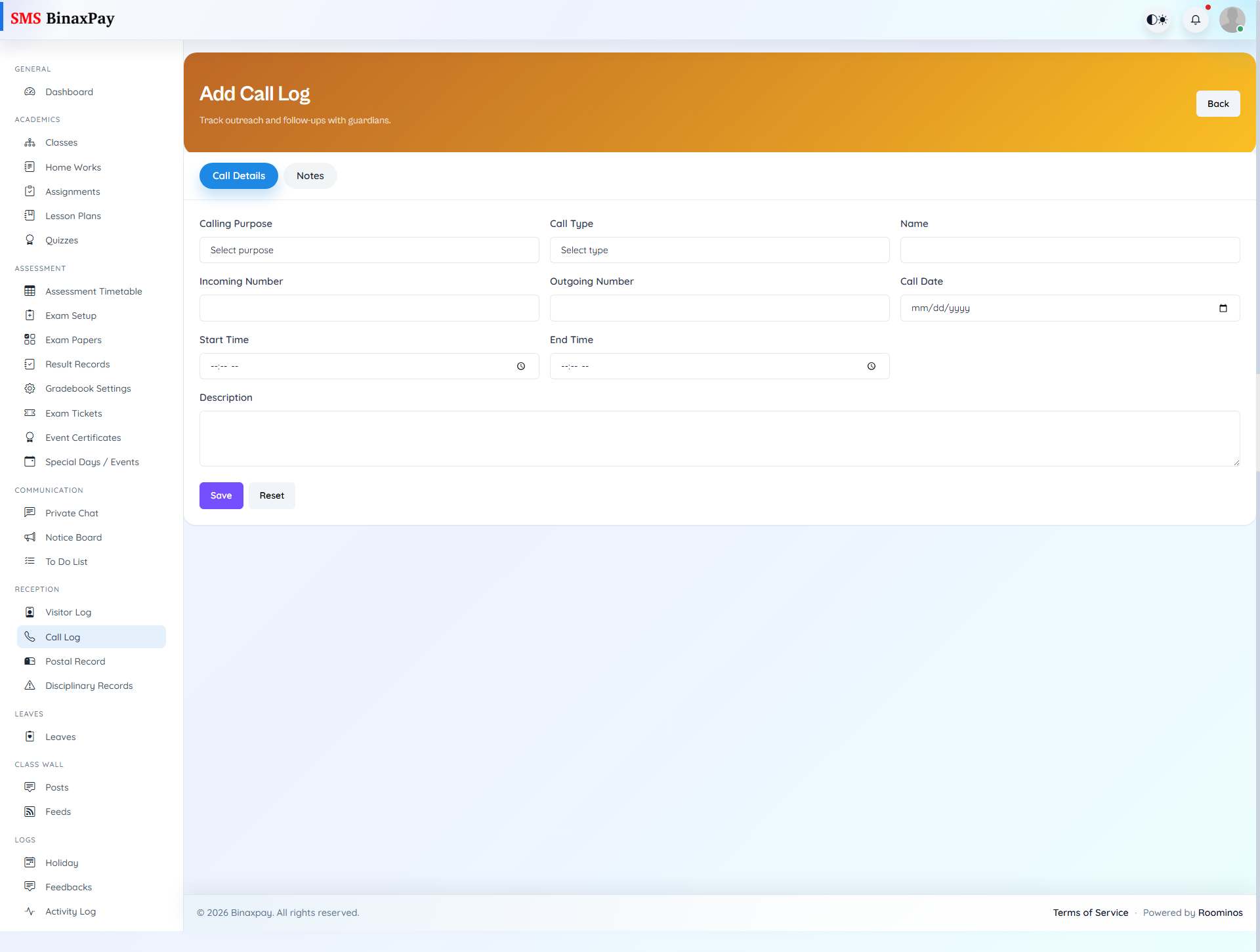 Call Log screenshot 2