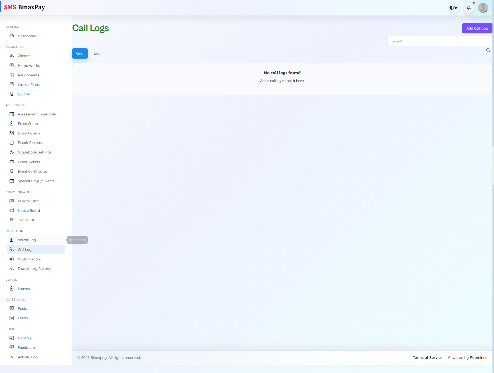 Call Log screenshot 1