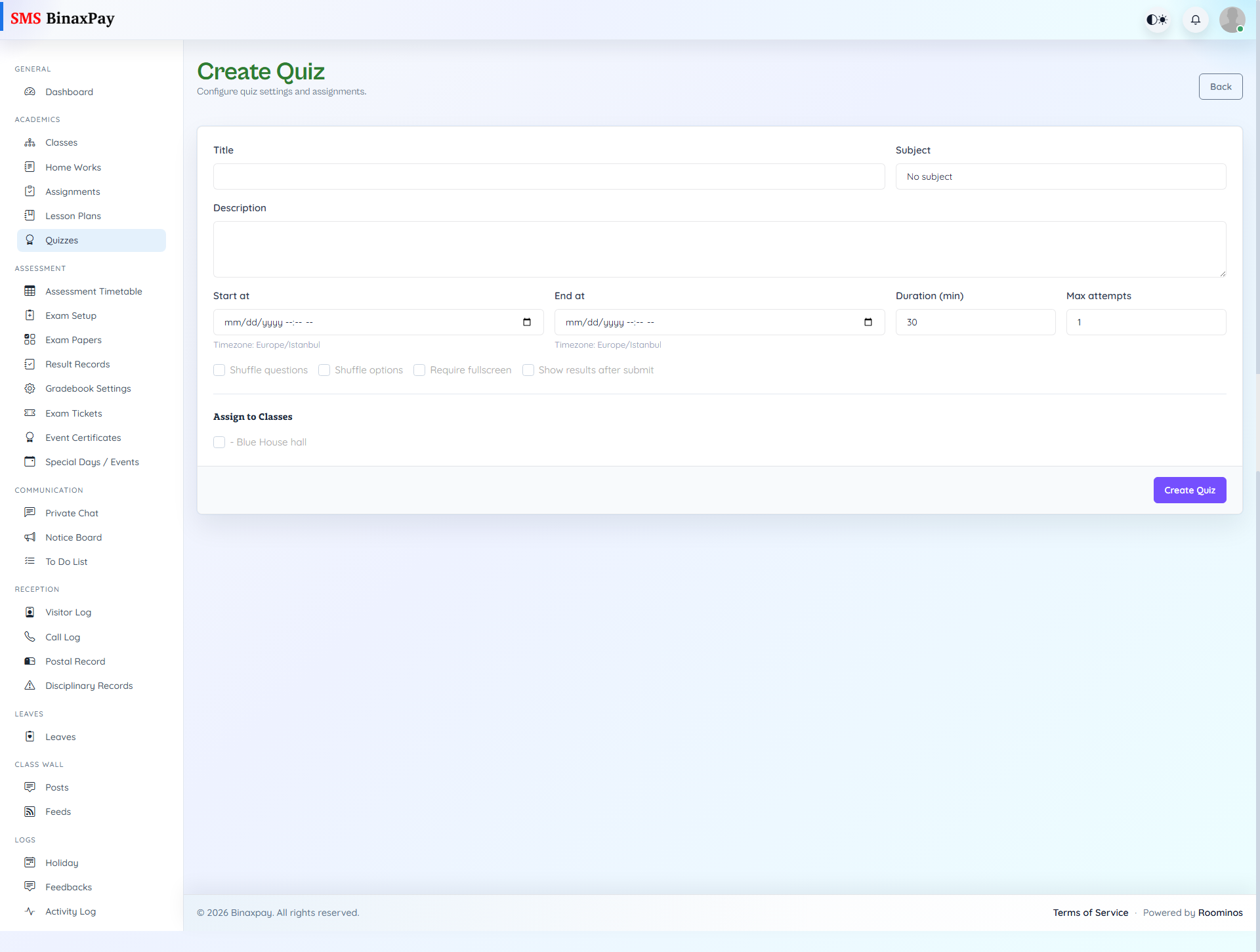 Quizzes screenshot 3
