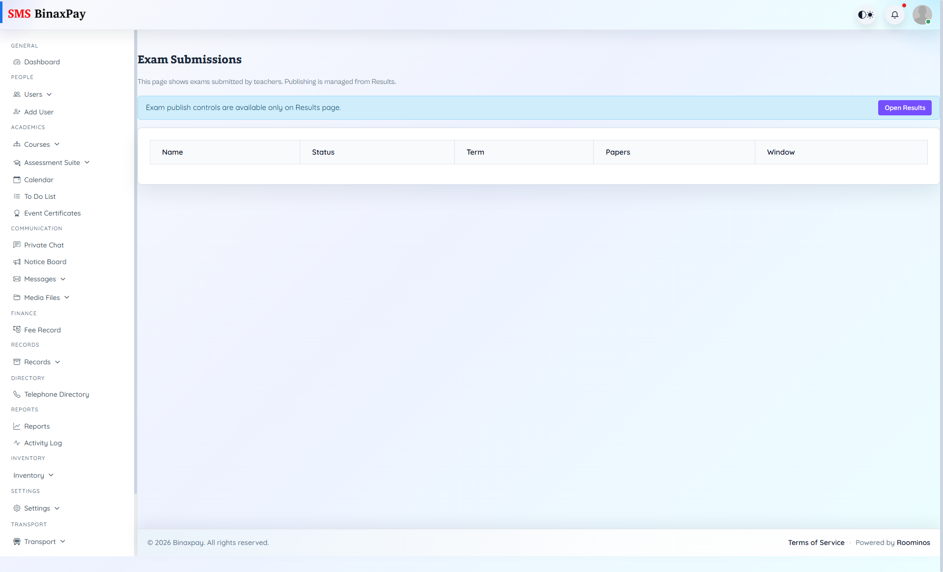 Assessment Suite screenshot 2