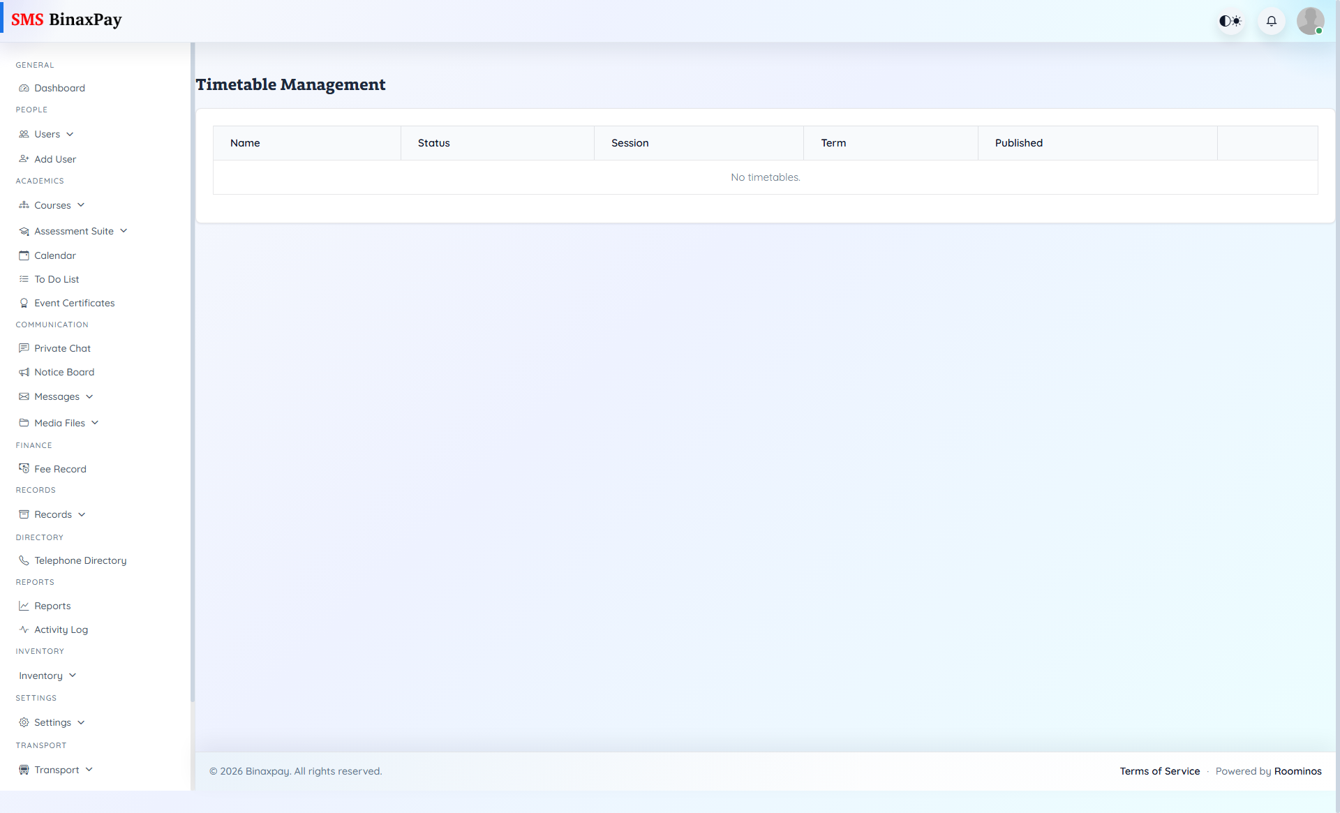 Assessment Suite screenshot 1