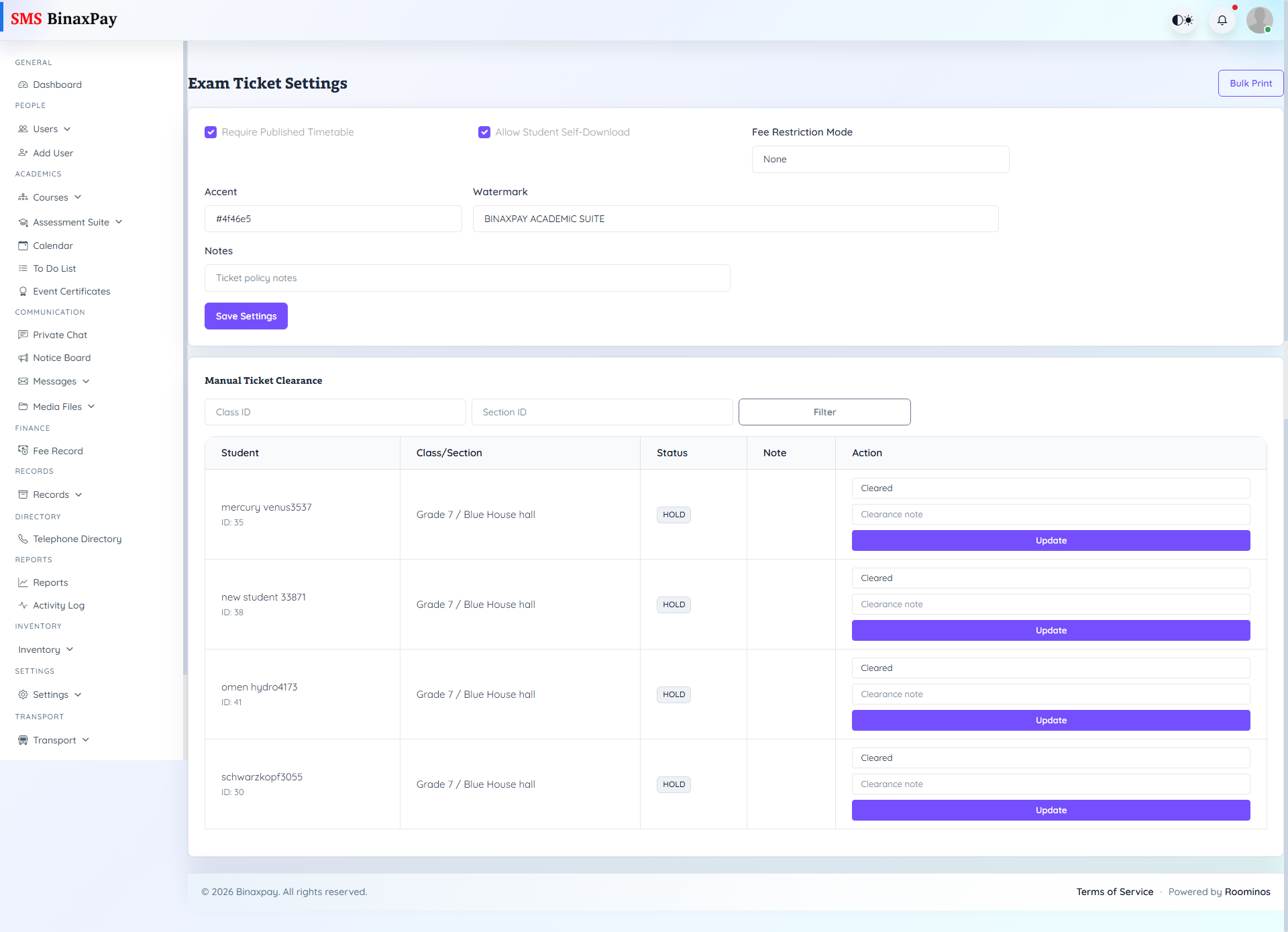 Assessment Suite screenshot 6