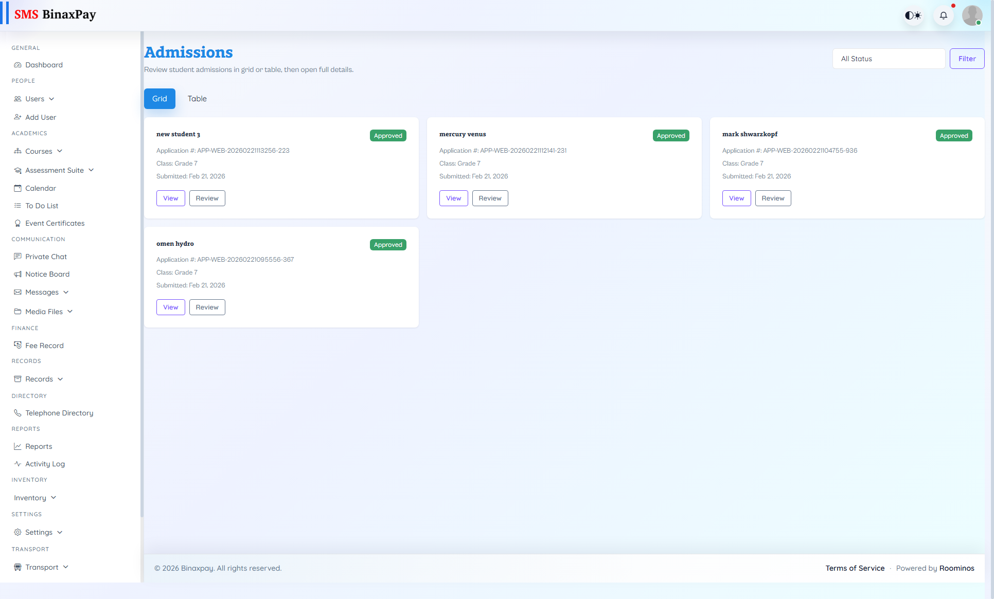 Settings screenshot 3