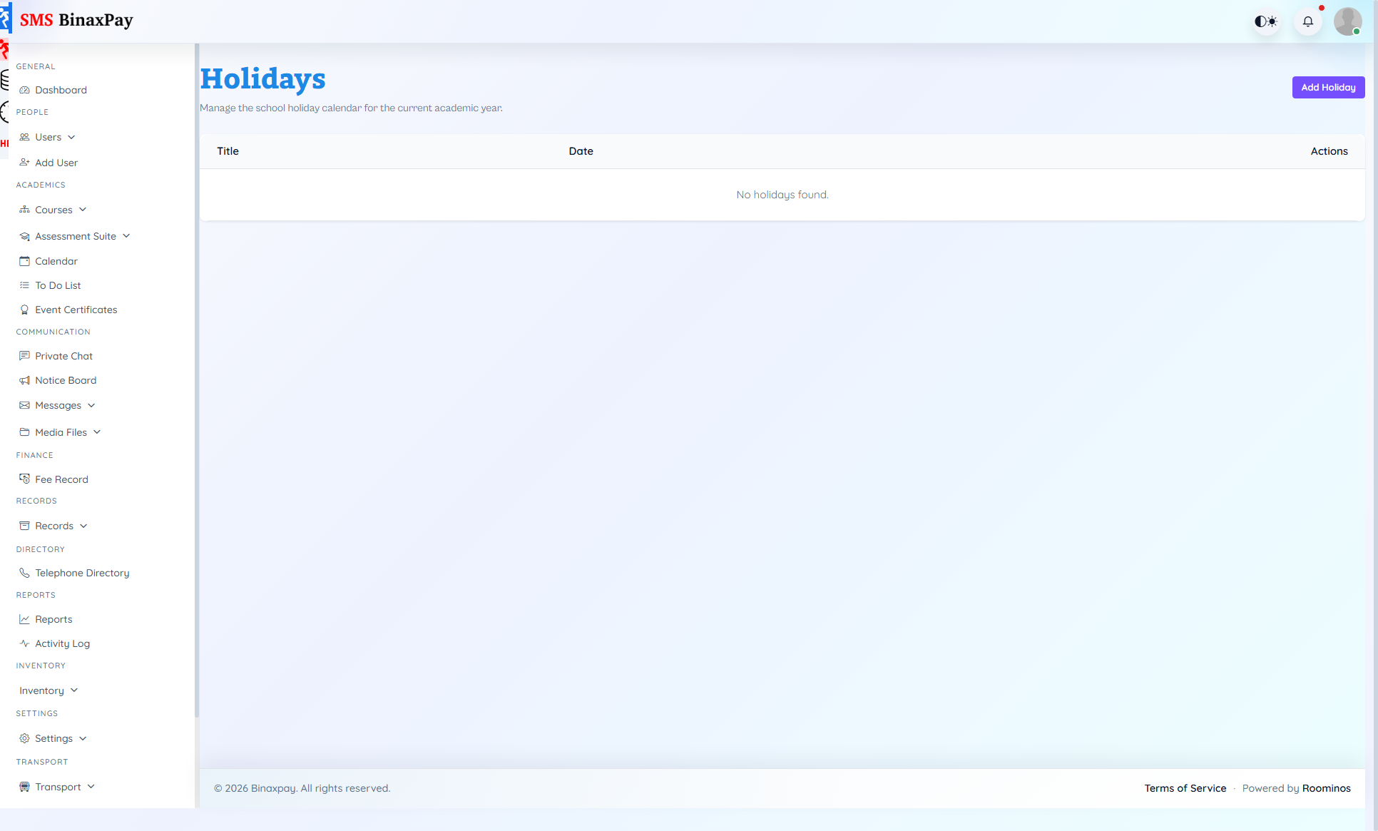 Settings screenshot 4